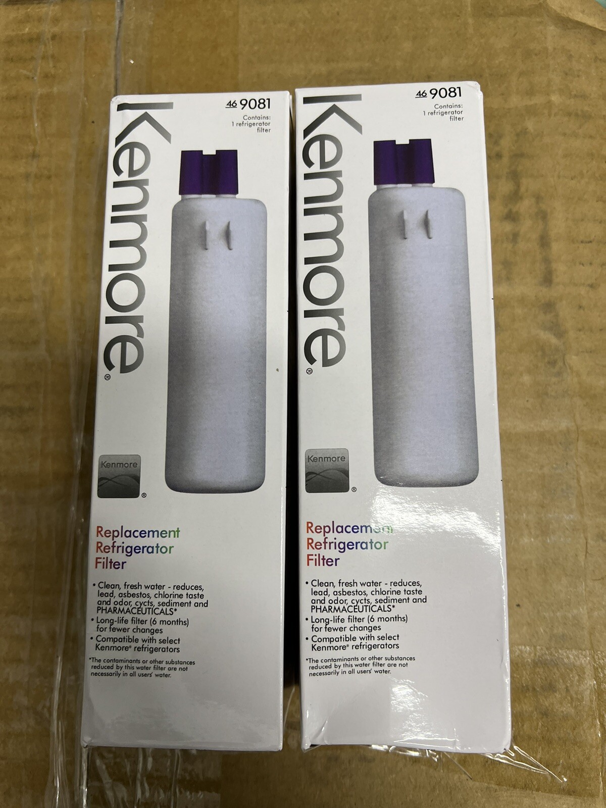 2 Pack 9081 Kenmore 469081 46-9930 Refrigerator &Water Filter Sealed US Stock gallery