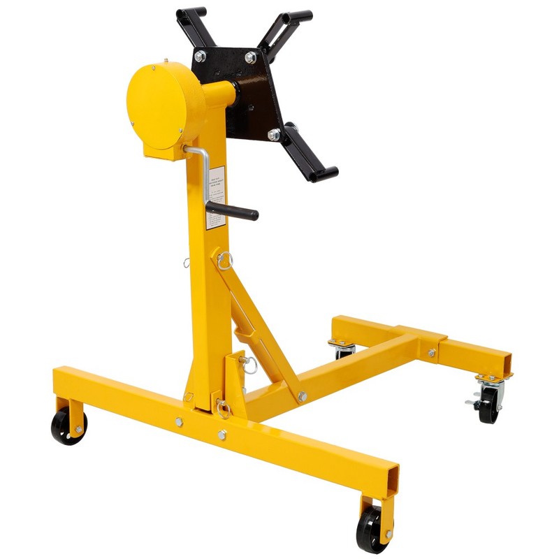 1000lbs Folding Engine Stand Geared Rotating Head 360 Degree Adjustable Mounting gallery