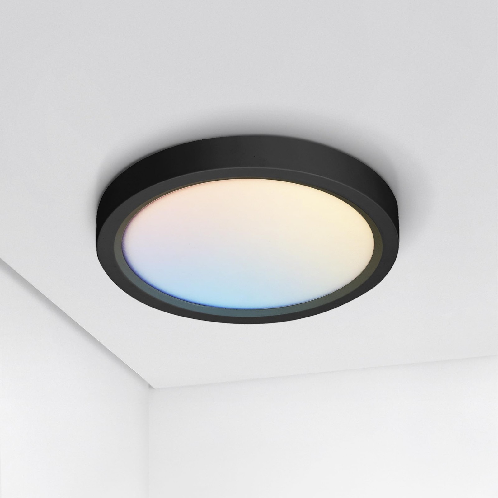 Led 7 Inch Round Flush Mount Ceiling Light Fixture | 15w 1260lm 27006000k 120v | gallery