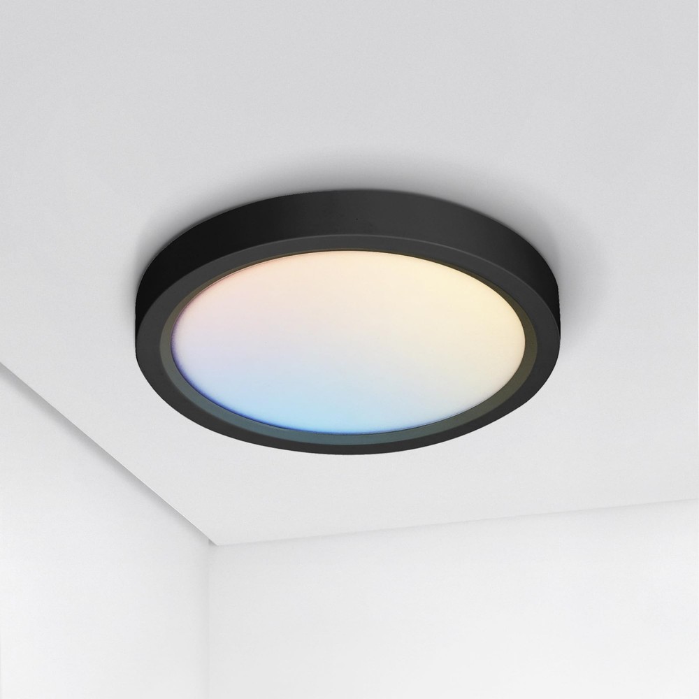 Led 7 Inch Round Flush Mount Ceiling Light Fixture | 15w 1260lm 27006000k 120v |