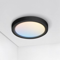 Led 7 Inch Round Flush Mount Ceiling Light Fixture | 15w 1260lm 27006000k 120v |