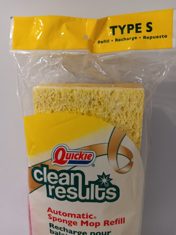 Quickie Type S Refill Clean Results Automatic Sponge Mop Super Cell Sponge New gallery
