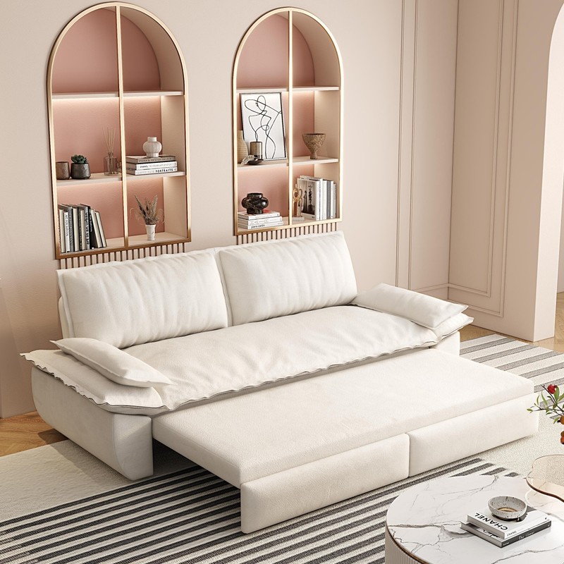 Convertible Sofa Bed 3-in-1 Multi-Function Sleeper Sofa Chair with Pull-Out Bed gallery
