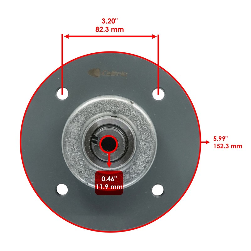 72" Deck Spindle with Blade For Bad Boy Rogue 19-25 / Rebel 19-23 / Revolt X 25 gallery
