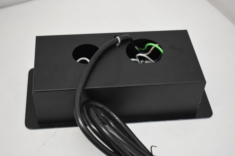 Connection Box Desktop Pop Up Outlet Power Cover Box w/ 3 Outlets & USB C-Port gallery