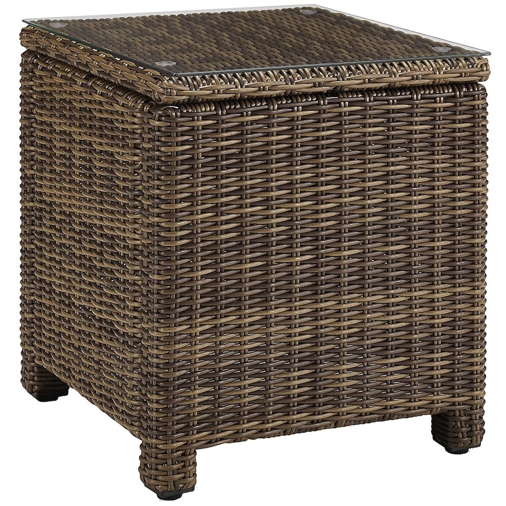 Bradenton Wicker Outdoor Side Table gallery