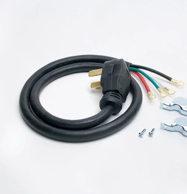 GE Universal 4 Wire Range Power Cord Cable 40-Amp, 125/250v, 4-feet, WX9X35 gallery