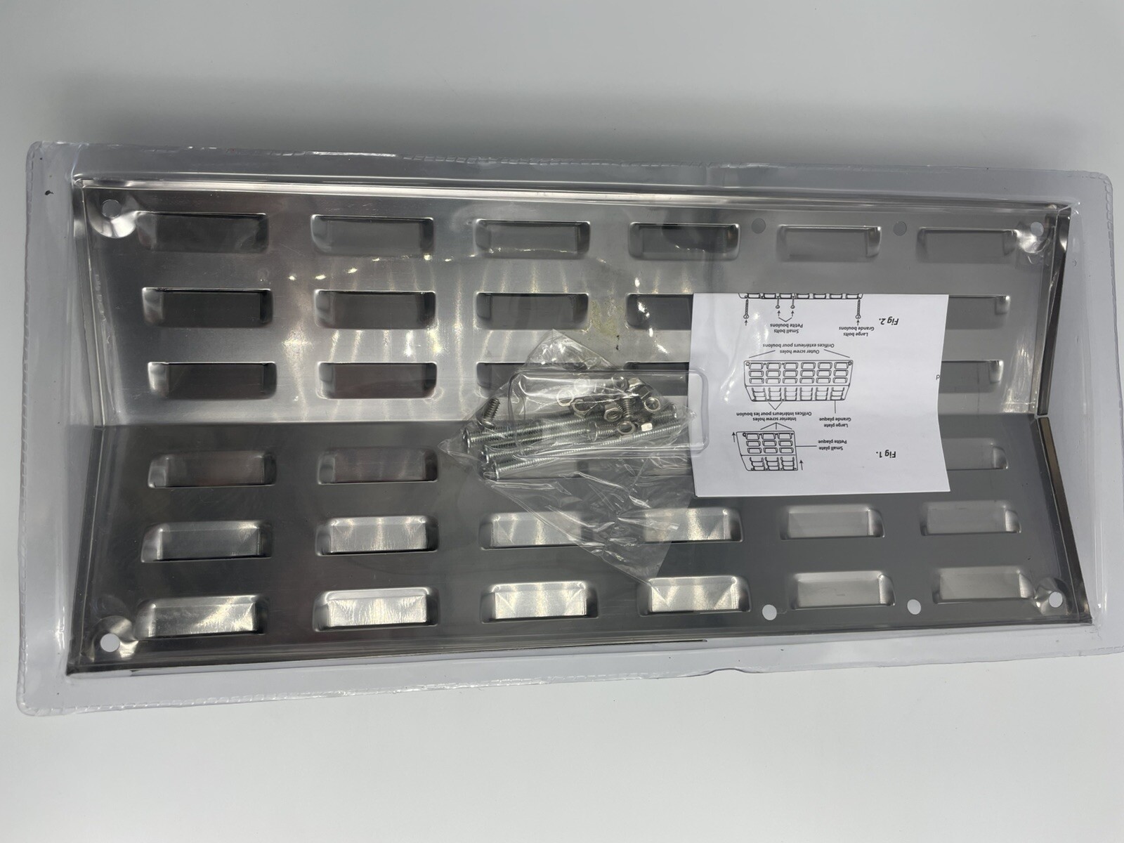 GrillPro 92375 Universal Fit Stainless Steel Heat Plate gallery