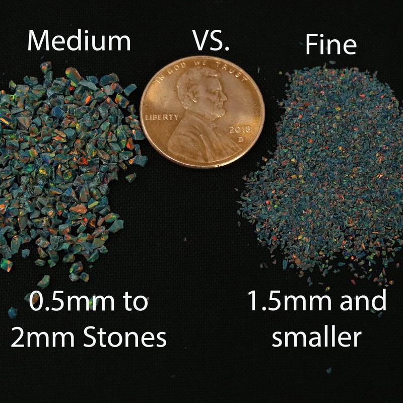 Black Fire Crushed Astral™ Opal gallery