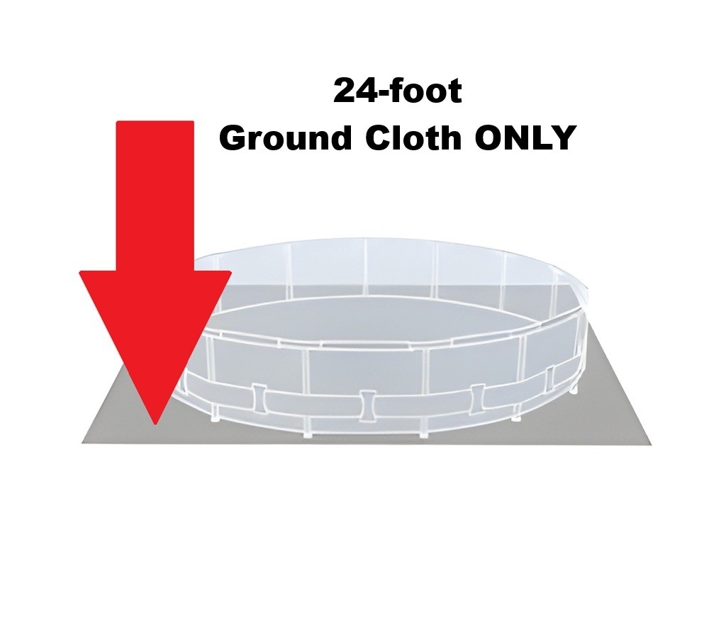 Replacement Ground Cloth for 24foot Easy Set And Round Frame Pool gallery