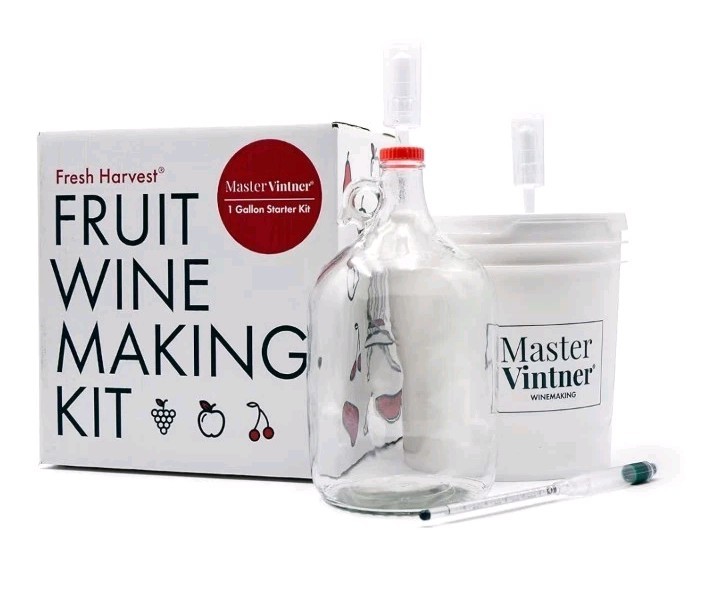 Master Vintner Fresh Harvest One Gallon Small Batch Fruit Wine Making Kit gallery