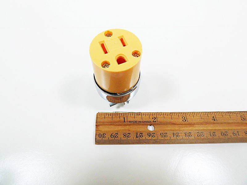 Extension Cord Replacement Plugs Plug Male or Female Repair End 15 Amp 125 Volt gallery