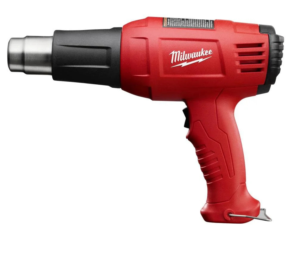 Milwaukee 11.6Amp 120V Variable Temperature 140 Deg F-1040 Deg F Heat Gun gallery