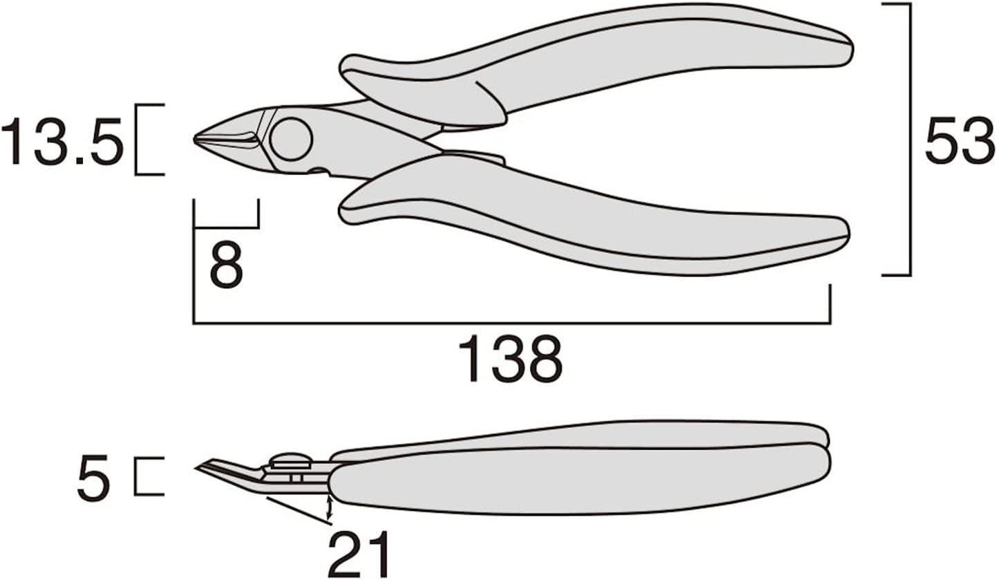 Fujiya Light Nipper Thin and lightweight 135mm MTN03-135 gallery