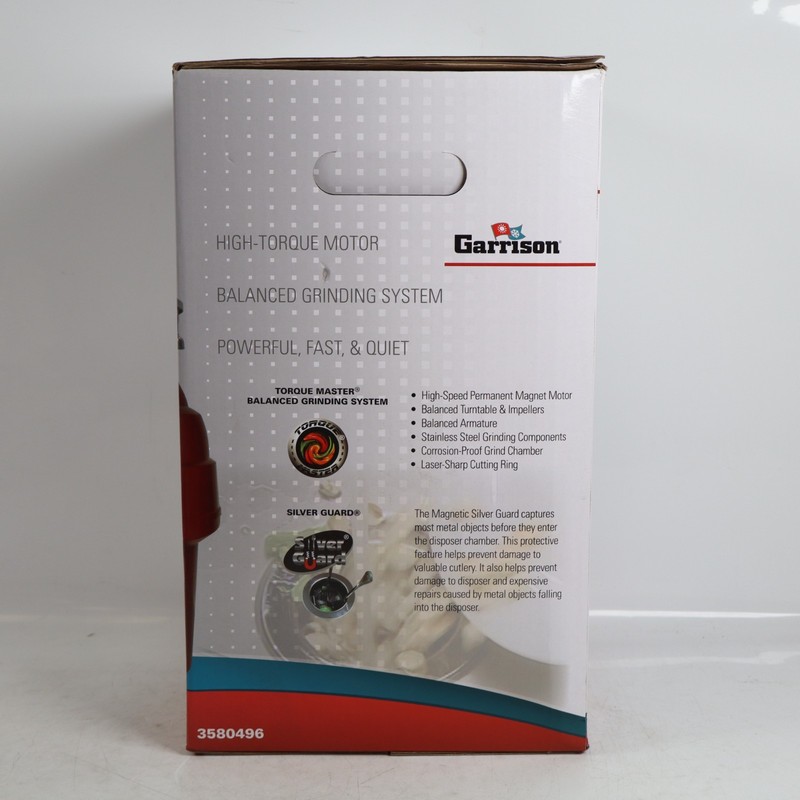 Garrison 3/4 HP Deluxe - Continuous Feed Garbage Disposal High Power - (3580496) gallery