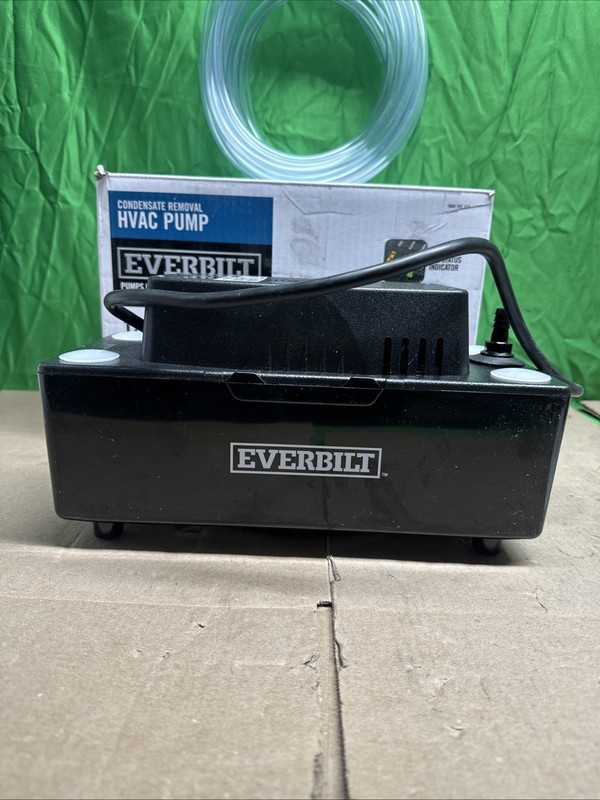 Everbilt 120-Volt Condensate Pump w/Hose EB-PUMP-T HVAC Pump NOB gallery