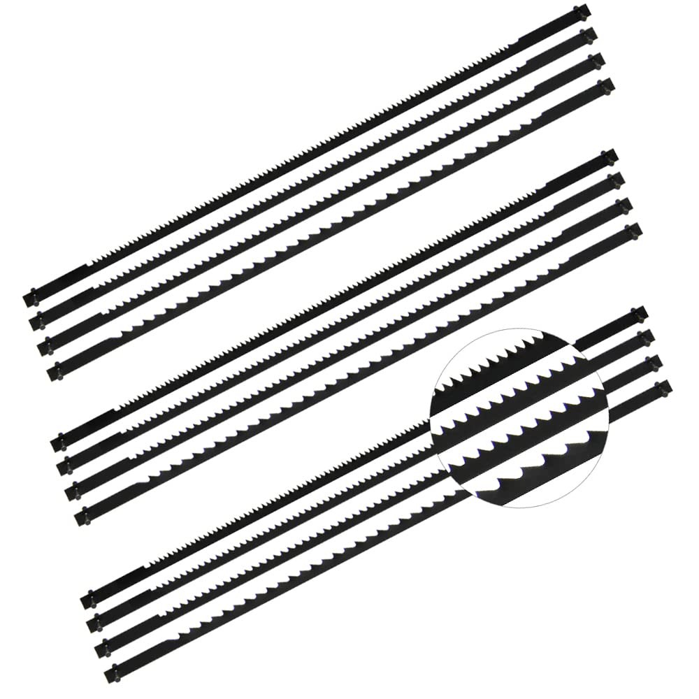 5-Inch Pin End Scroll Saw Blades Assortment, 48 Pack for 15in 16in Saws gallery