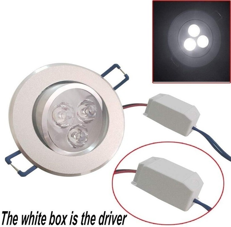 4/8/16Pc Dimmable LED Downlight 3W Recessed Ceiling Light Spotlight 85V-265V gallery