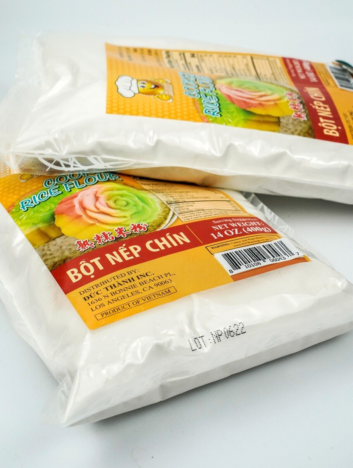 2x Cooked Rice Flour Roasted Rice Flour 14 oz/400g Each Bag gallery
