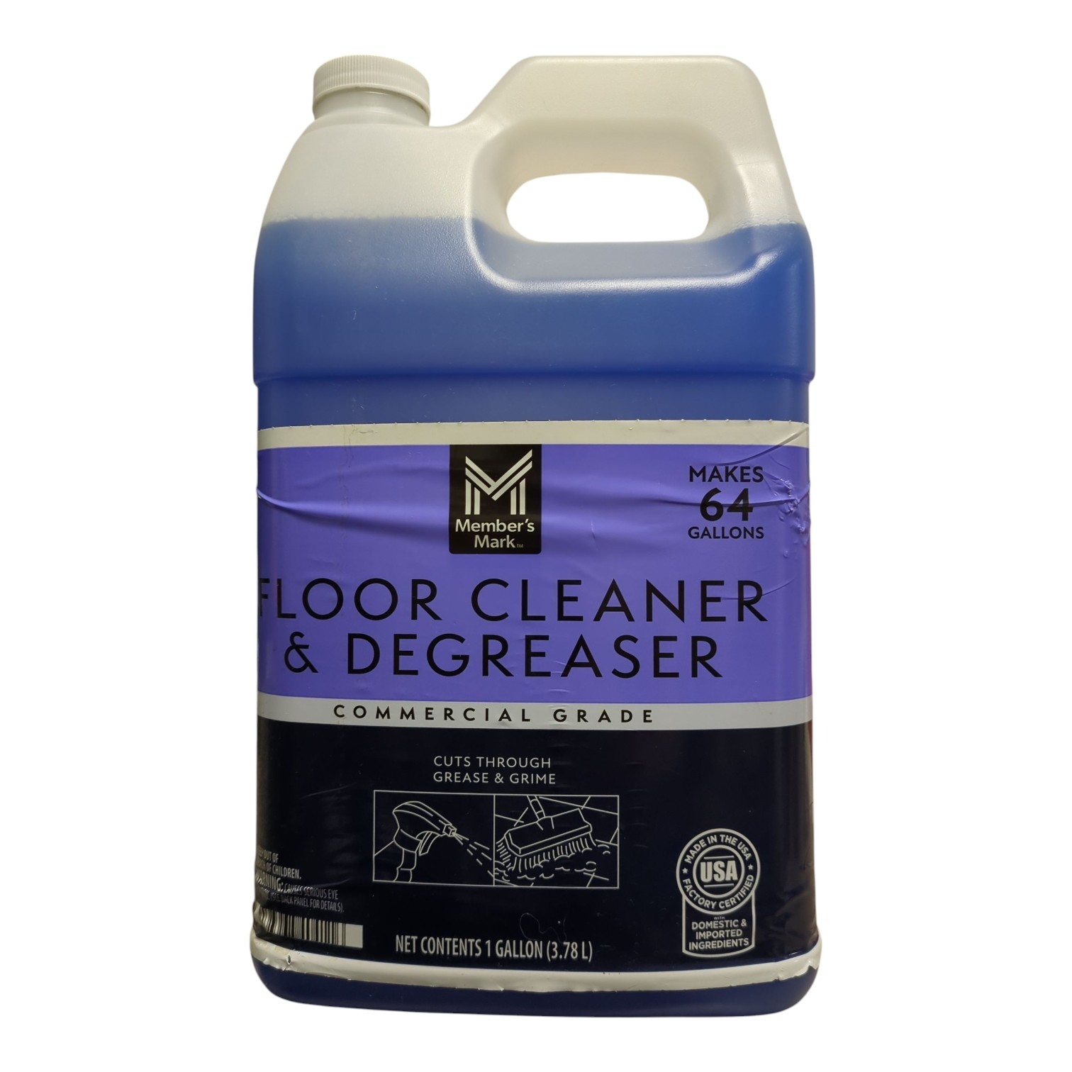 Member's Mark Commercial Grade Floor Cleaner and Degreaser, 1 gal gallery