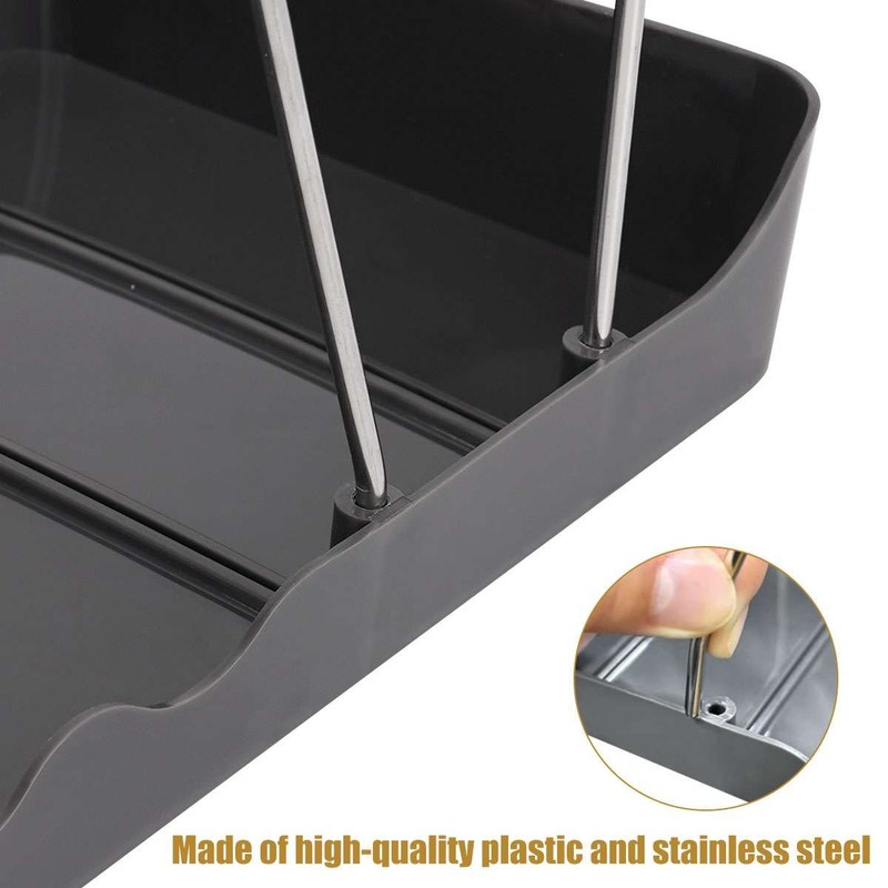 Kitchen Pot Lid Storage Rack Stainless Steel Pot Lid Holder Spoon Rest Organizer gallery