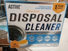ACTIVE Disposal Cleaner Tablets, 24 Count (Citrus Scent)