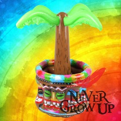 Inflatable Palm Tree Drink/Beer Cooler 66cm – Hawaiian Beach Pool Party Decor