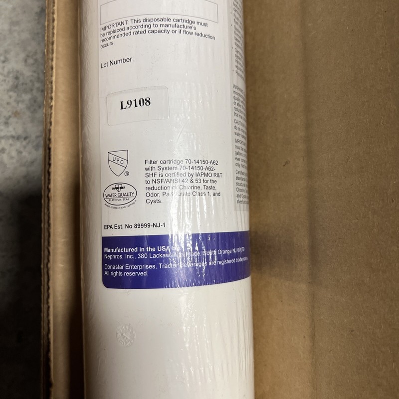 Donastar Enterprises Machine Filter 70-14150-A62 15K Proprietary Key Filter NEW gallery