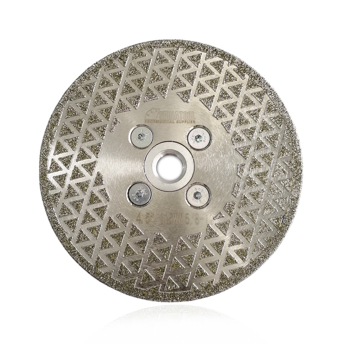 SHDIATOOL 115mm Diamond Cutting Saw Blade Grinding Disc Wheel 5/8-11 Porcelian gallery