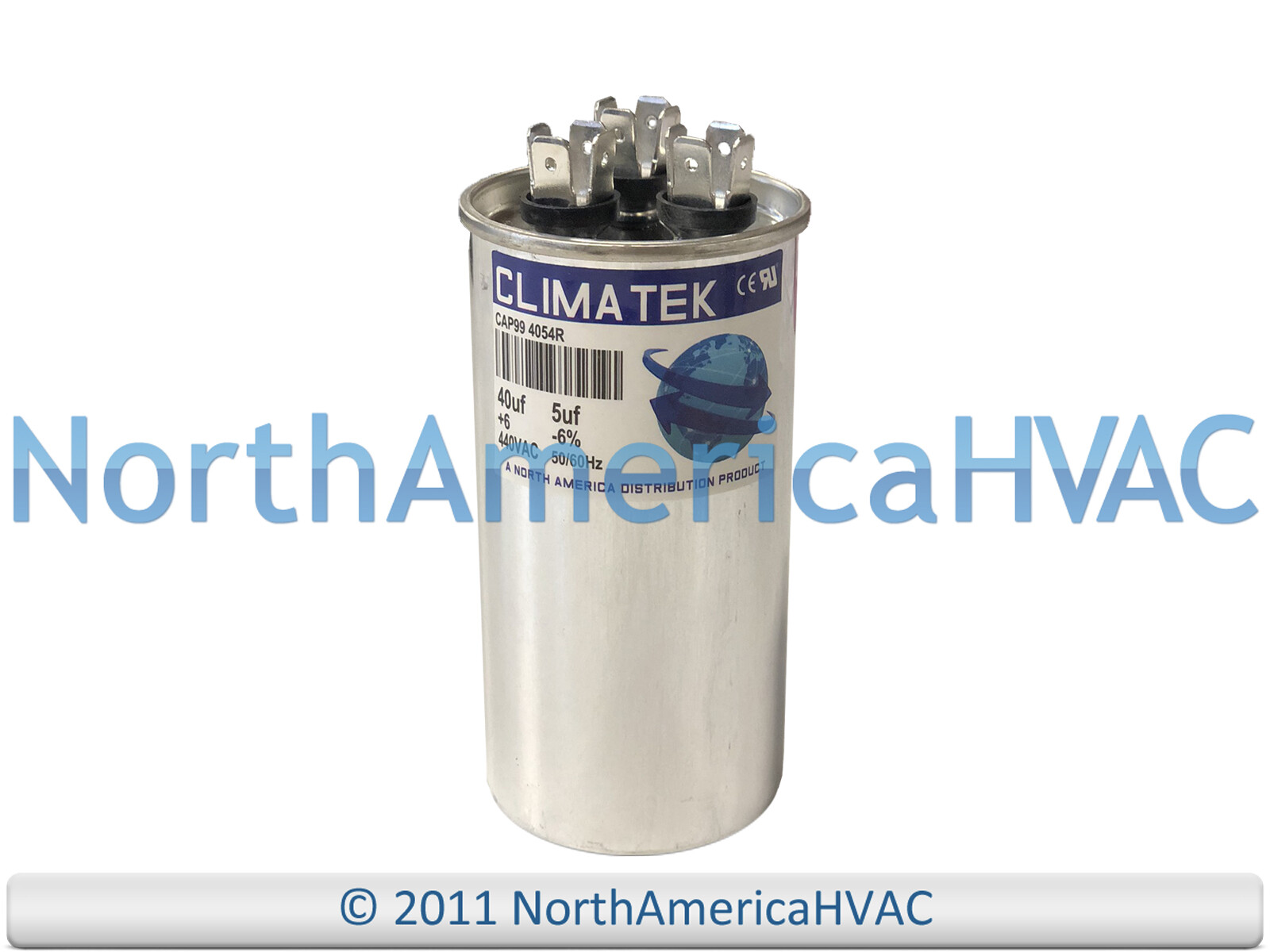 45/5 uf MFD 370 VOLT Dual Run Capacitor Round FITS 97F9895 Z97F9895 27L880 gallery