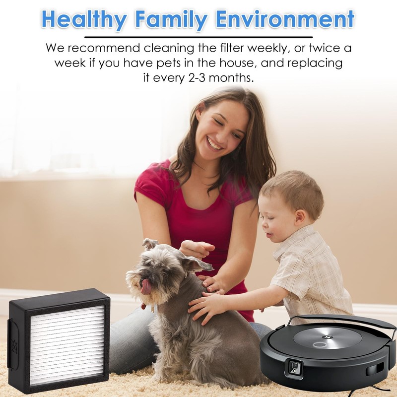 (7 Pack) Replacement HEPA Filter for iRobot Roomba Combo J7+/ Combo J9+/ Combo 1 gallery