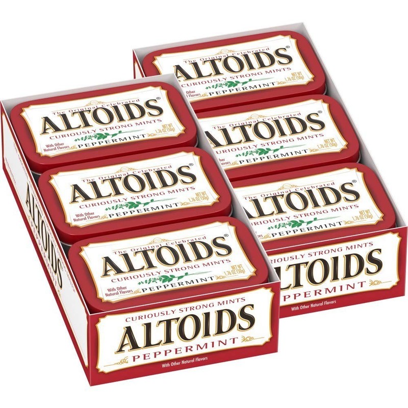 Travel-Friendly Peppermint Breath Mints 12 Strong Mints In Pocket-Sized Tins gallery