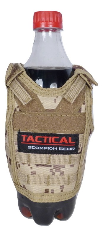 Tactical Scorpion Gear Drink Bottle Can Koozie Cover for Beer Soda Mini Vest gallery