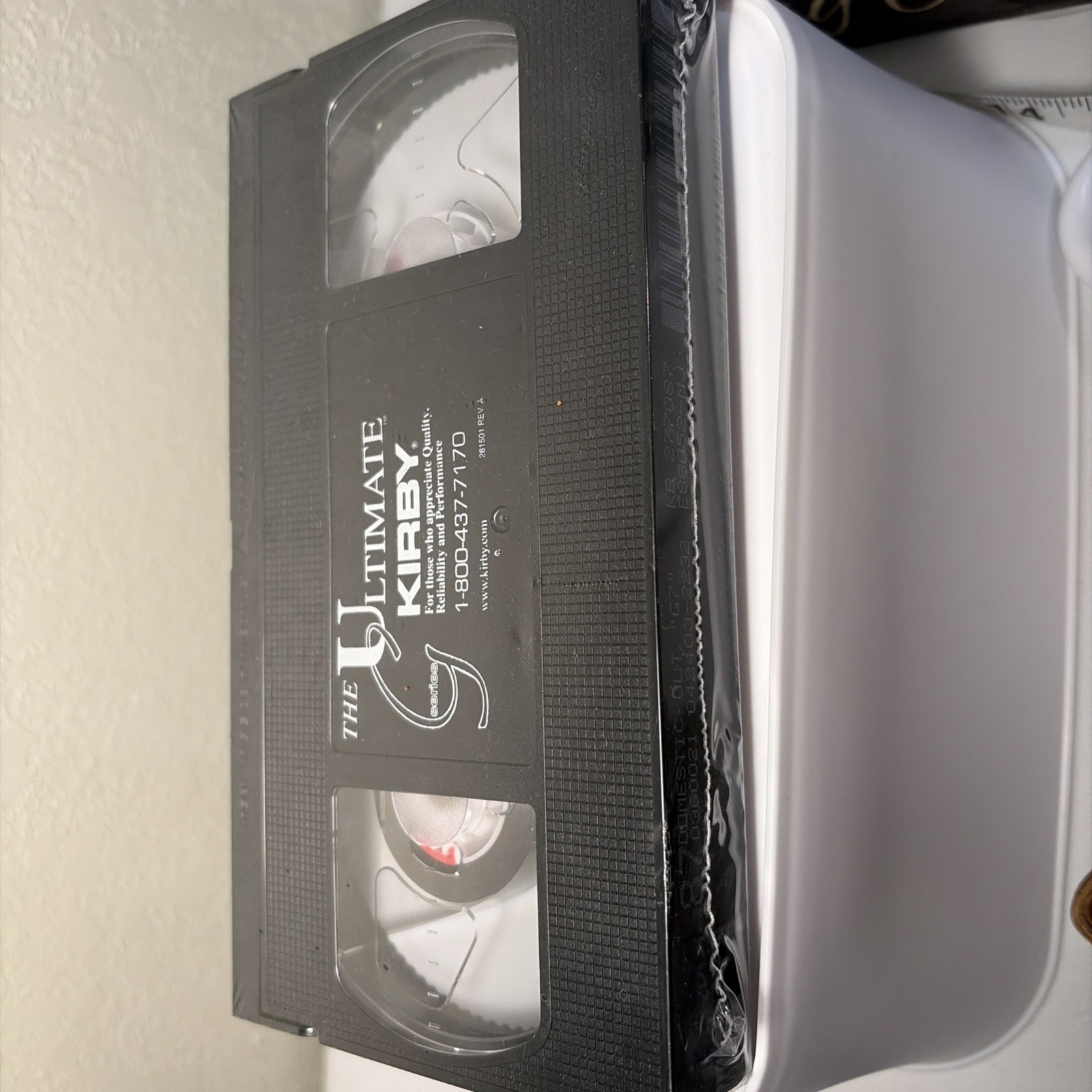 KIRBY ULTIMATE G Series Instructional VHS New-In Factory Sealed tape gallery