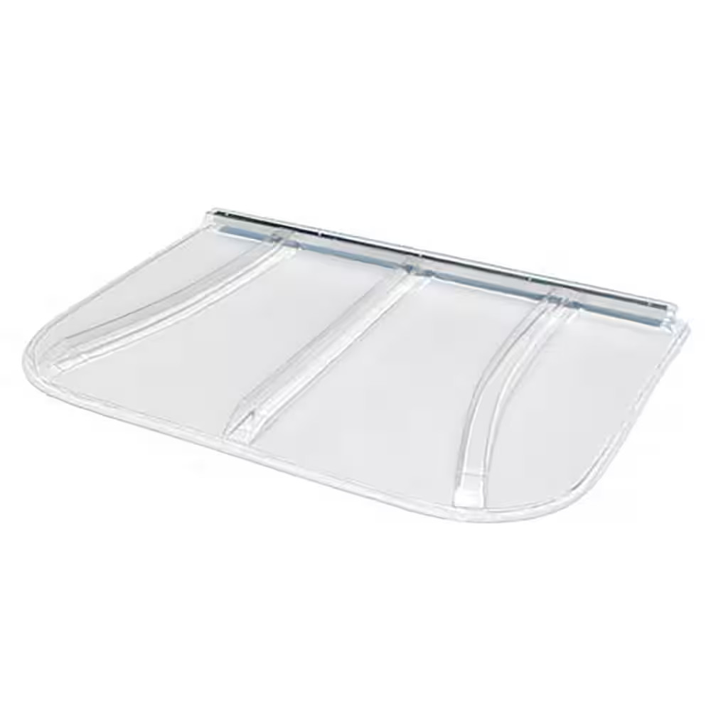 Universal Fit Window Well Cover Plastic Fire Egress 400lb Capacity 44 X 38 in. gallery