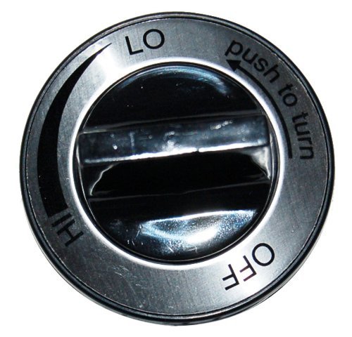 Universal Gas Grill Control Knob with Positional Label 1/2" Long shaft 00310 gallery