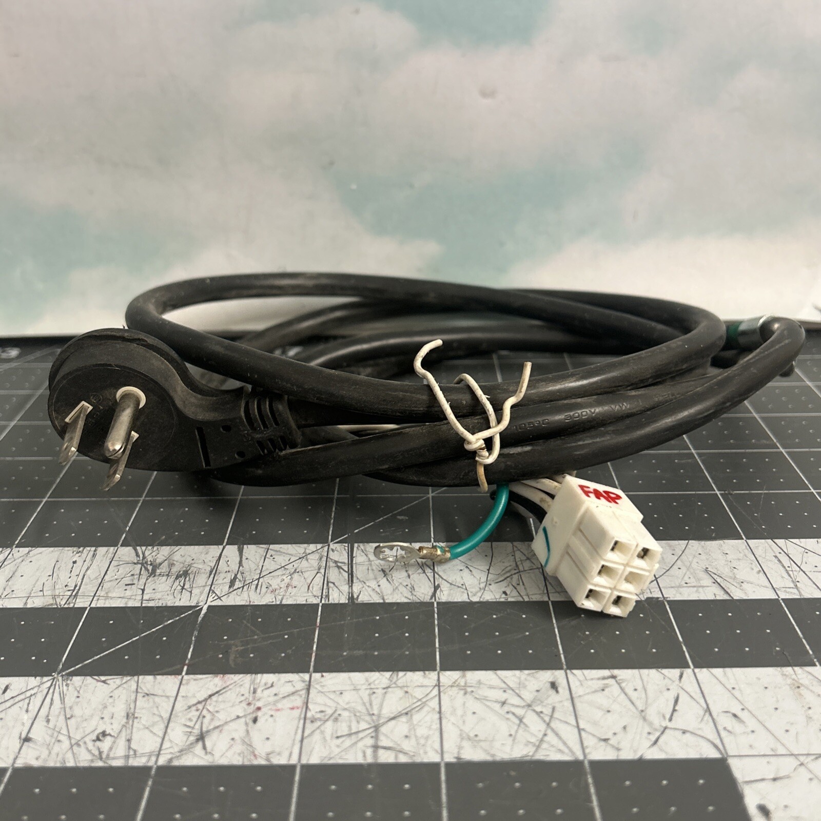 F2 Genuine OEM GE Refridgerator Power Cord PART# WR23X10744 FREE SHIPPING gallery