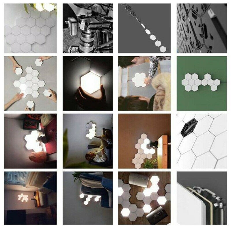 Modular Touch Lights, ABS+PC Output, Hexagon Plug gallery