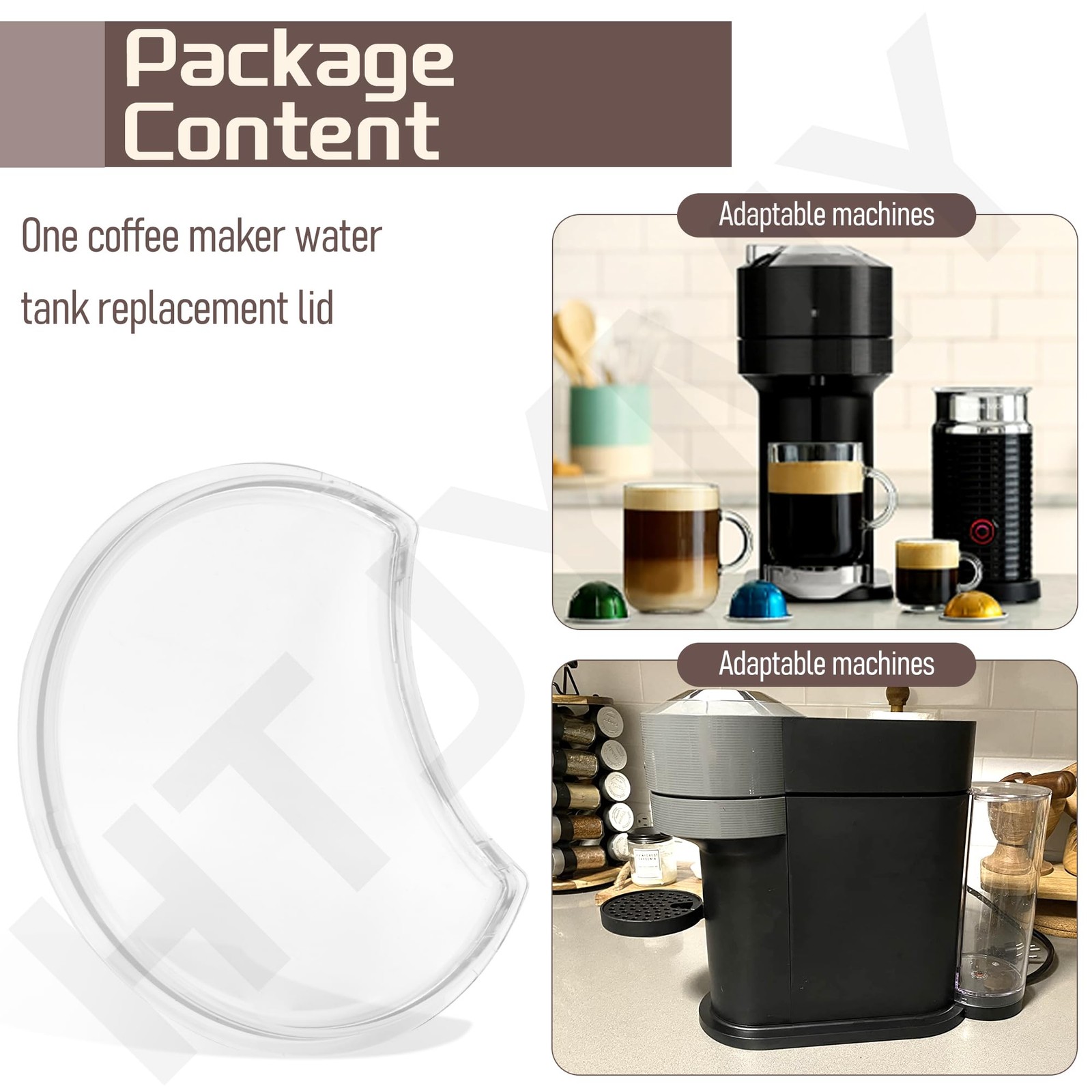 Water Tank Lid Cover Replacement for Nespresso Vertuo Next Coffee Machine .... gallery