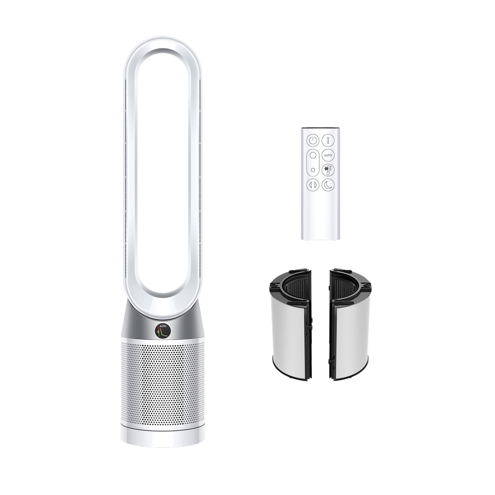 Dyson Purifier Cool™ TP7C Purifying Tower Fan | White/Silver | Refurbished gallery