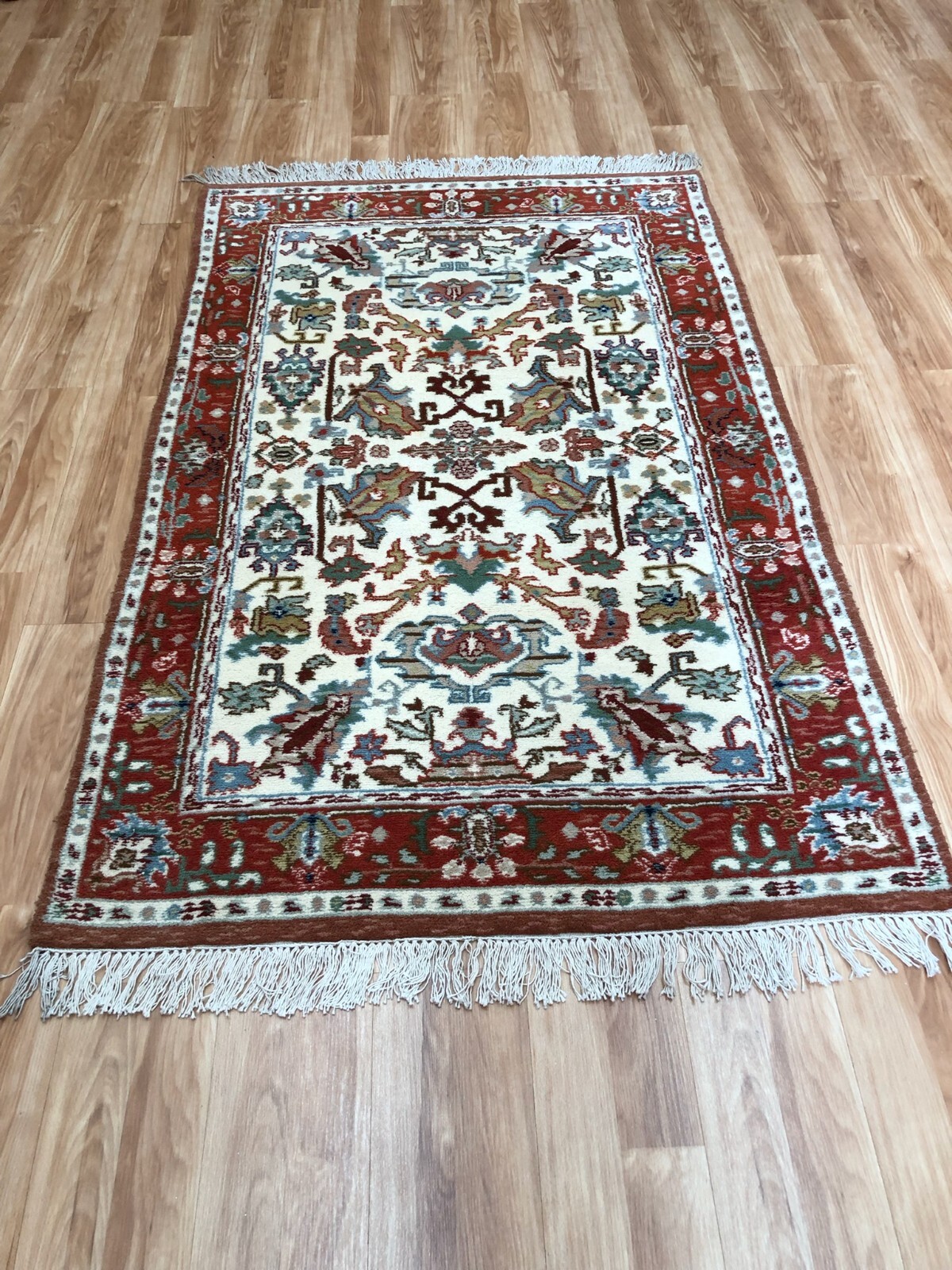 Indian Handknotted Woollen Carpet gallery