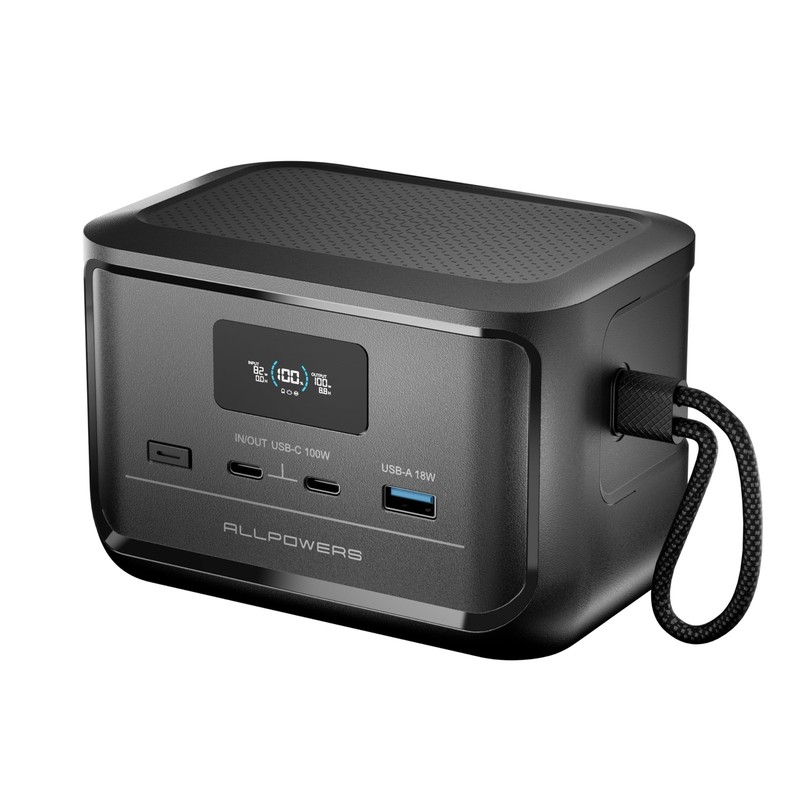 ALLPOWERS SOLAX P100 Portable Power Station 99WH USB-C 100W Mini Generator LFP gallery