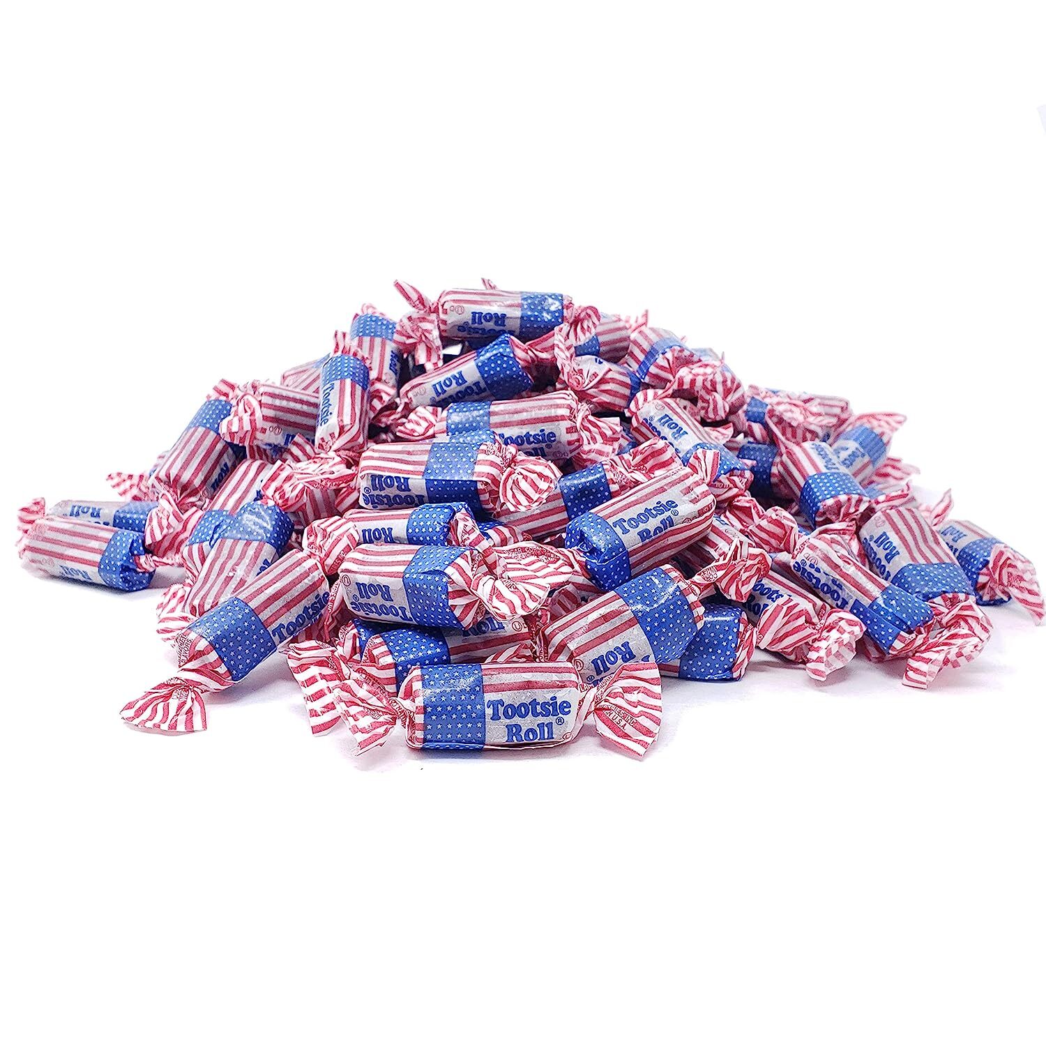 Candy Retailer - Flag Tootsie Rolls - Patriotic Candy - 2 Lb gallery