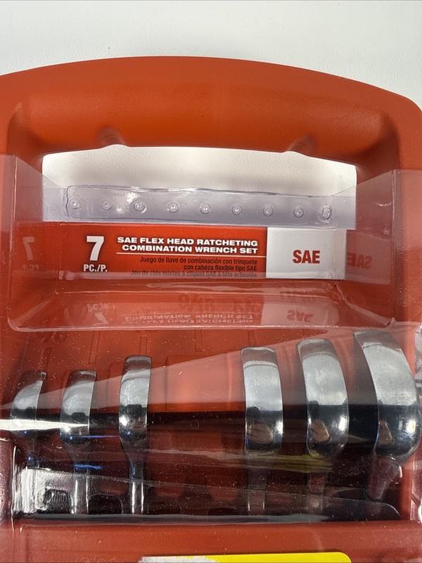 Milwaukee Flex Head Ratcheting Combination Wrench Set 7pc SAE 48-22-9429 NEW gallery
