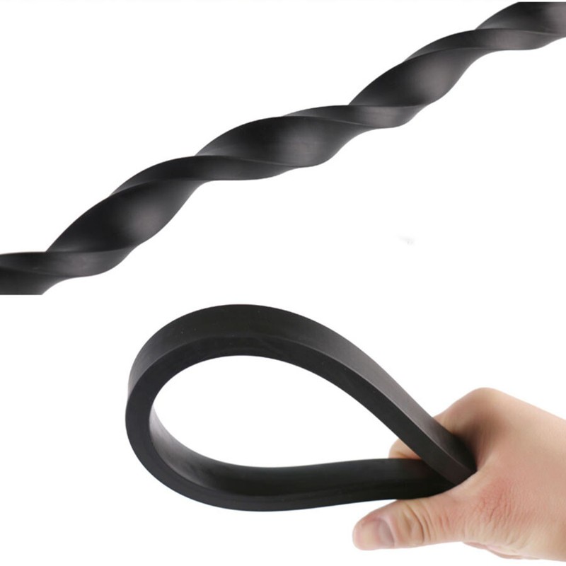 Solid Nitrile Rubber Strip NBR Black Anti Oil Seal Gasket C/S 8x8mm ~ 20x40mm gallery