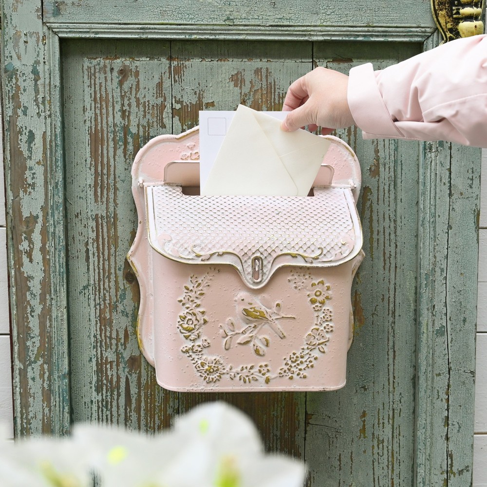 Wall Mount Mailbox Vintage Mailbox For Outsie Porch Door Garden Decor Xmas Gift