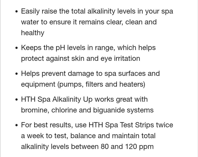 NEW HTH Alkalinity Up Controls Ph Improved Sanitization (2 Pack) gallery