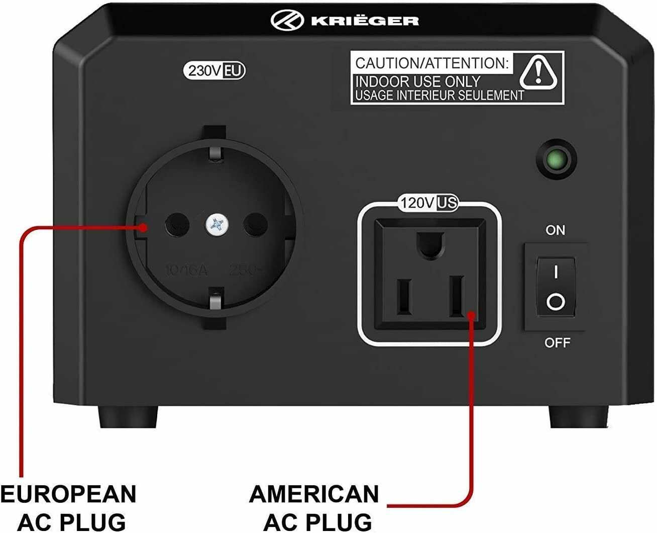 ULT600 Krieger 600 Watt Voltage Transformer / Converter gallery