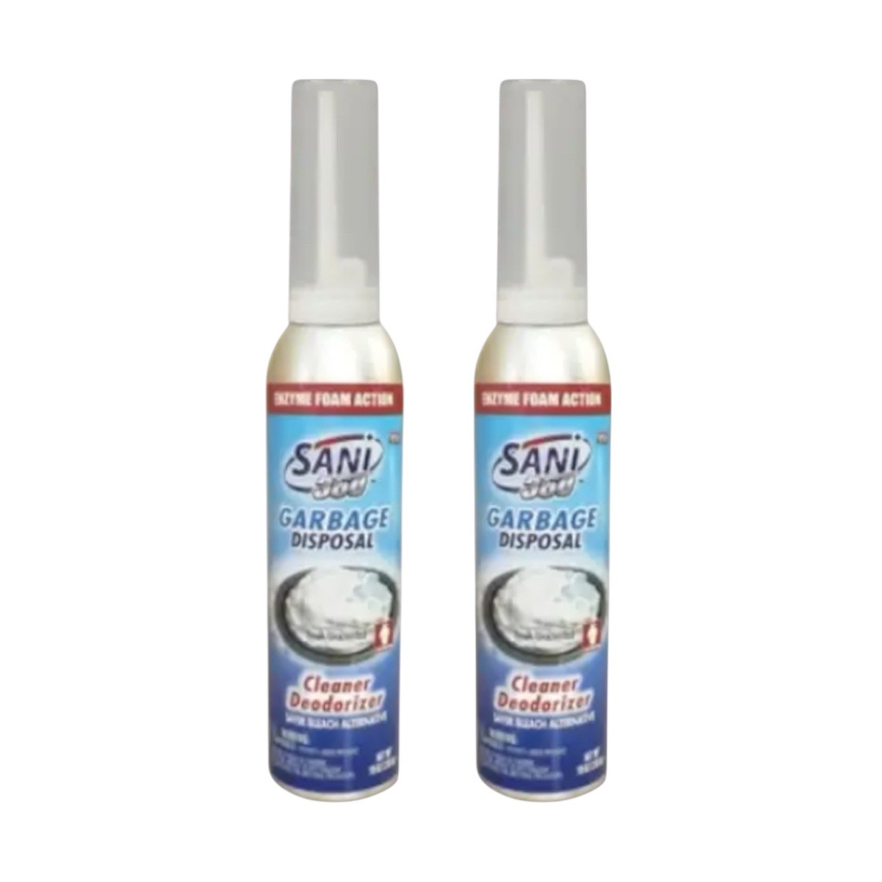 SANI 360° Garbage Disposal Cleaner & Deodorizer, Fresh Unscented, 10oz, 2 Count gallery