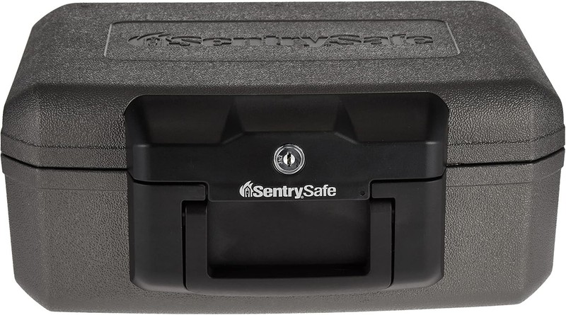 Bolt-Down Fire Resistant Box, 6.1 x 14.3 x 11.2 Inches gallery